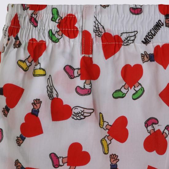 26SS 모스키노 숏팬츠 261ZZ033102591001 WHITE - MOSCHINO