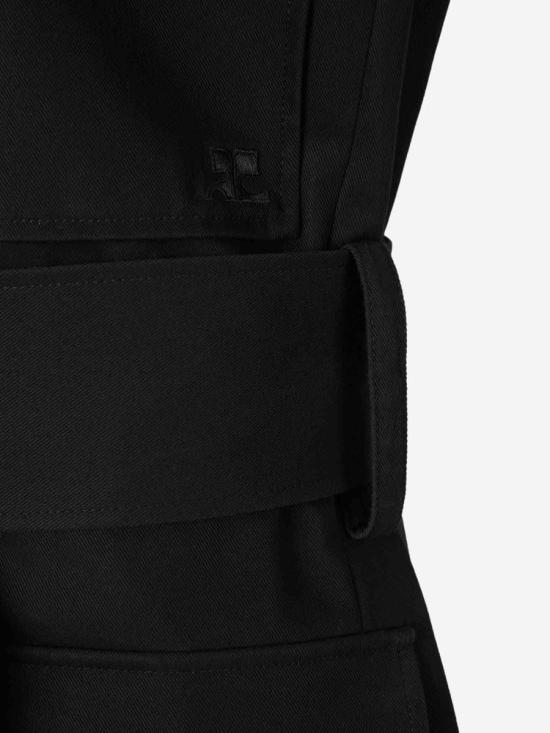 26SS 쿠레쥬 베스트 126CMA269CO0134 9999BLACK Black - COURREGES