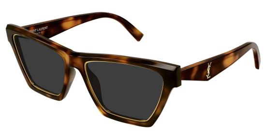 25FW 생로랑 안경 SL M103 RIM 001 Brown - SAINT LAURENT