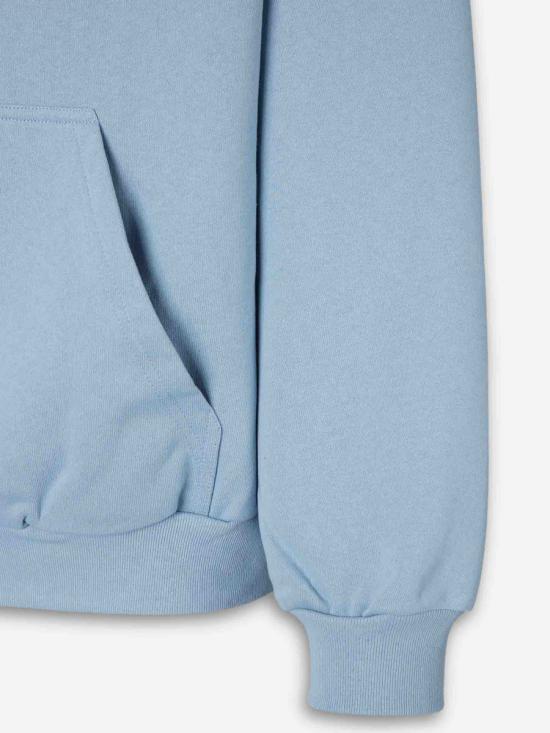 26SS 발렌시아가 로고 후드 집업 803264TTVJ2 4773LIGHT BLUE - BALENCIAGA