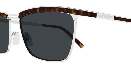 25FW 생로랑 안경 SL 795 JOE 002 DARK HAVANA SILVER - SAINT LAURENT