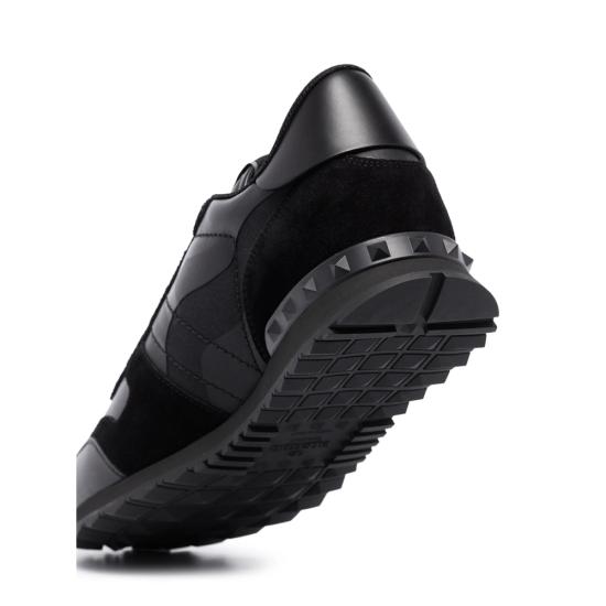 26SS 발렌티노 가라바니 카무플라주 느와르 락러너 스니커즈 8Y2S0723NSD 0NO BLACK - VALENTINO GARAVANI