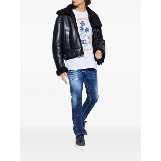 26SS 디스퀘어드2 반팔 티셔츠 D20106 S74GD1547 100 WHITE - DSQUARED2