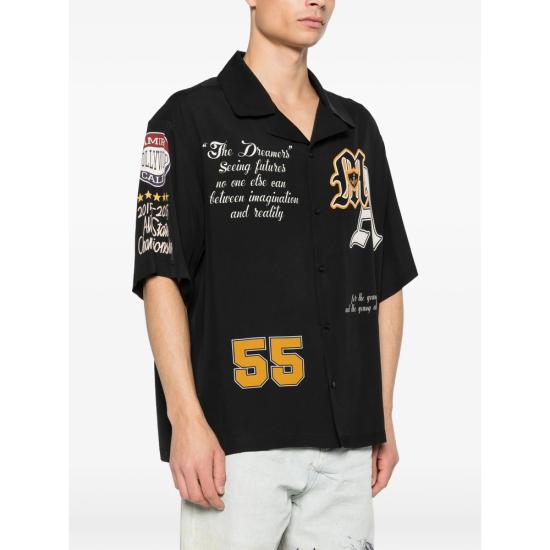 26SS 아미리 반팔 셔츠 AMTOSH1043 BLACK - AMIRI