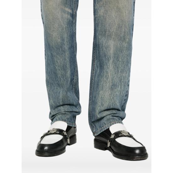 26SS 발망 데님 팬츠 GH1MI043 DG10 6AW BLUE - BALMAIN