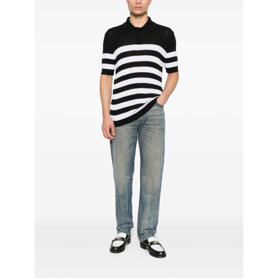 26SS 발망 데님 팬츠 GH1MI043 DG10 6AW BLUE - BALMAIN