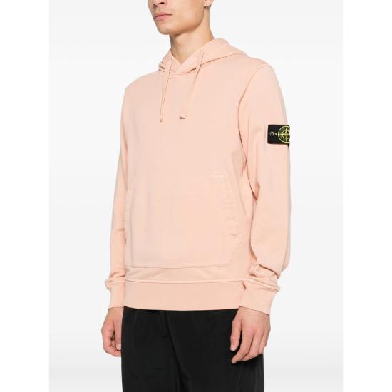 26SS 스톤 아일랜드 후드 티셔츠 156100062 S0051 V008E PINK - STONE ISLAND