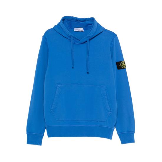 26SS 스톤 아일랜드 후드 티셔츠 156100062 S0051 V0022 BLUE