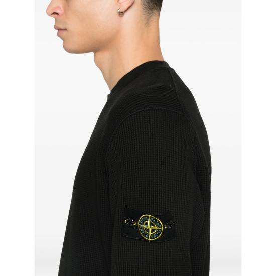 26SS 스톤 아일랜드 스웨터 156100056 S0044 V0029 BLACK - STONE ISLAND