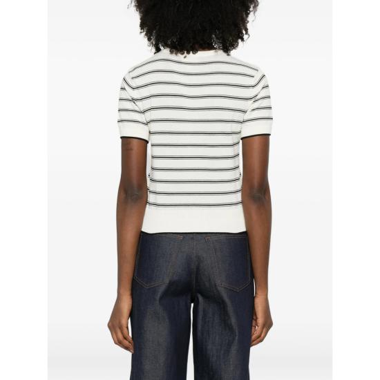 26SS 아페쎄 반팔 티셔츠 COHLP F23461 TAT WHITE BLACK - A.P.C.