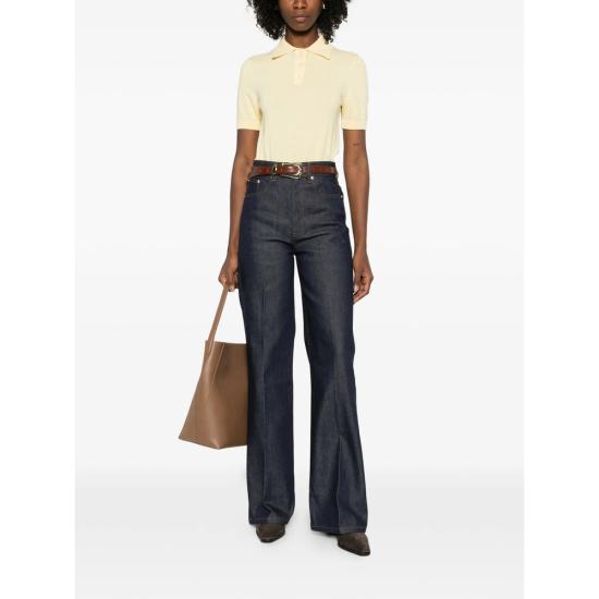 26SS 아페쎄 폴로 티셔츠 COEZJ F23479 DAB YELLOW - A.P.C.