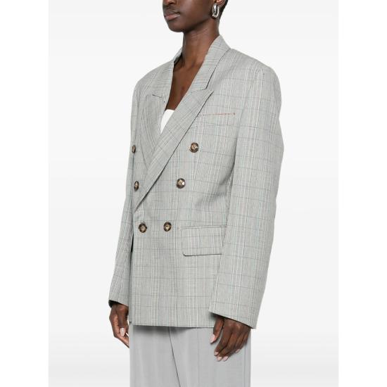 26SS 빅토리아 베컴 수트 자켓 1126WJK006911B BLUGR GREY BLUE - VICTORIA BECKHAM