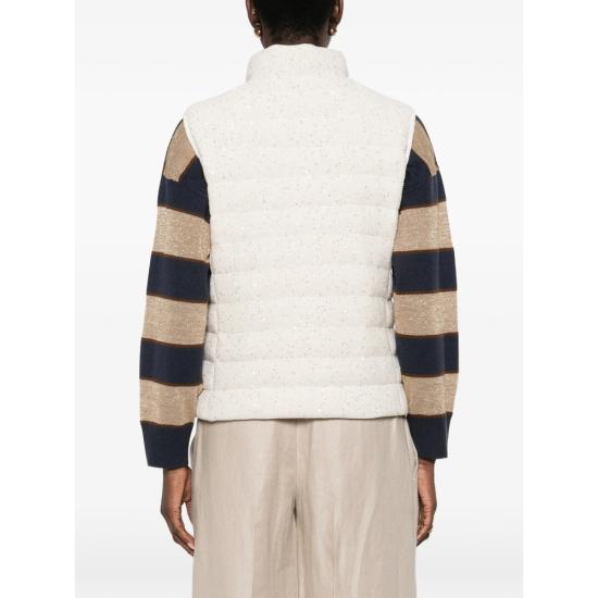 26SS 브루넬로 쿠치넬리 베스트 M0DVT7776 CTK25 NEUTRALS - BRUNELLO CUCINELLI