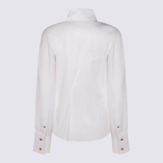 26SS 비비안웨스트우드 셔츠 1501006FW009QA401 WHITE - VIVIENNE WESTWOOD