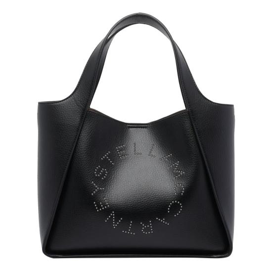 26SS 스텔라 맥카트니 로고 크로스바디 토트백 513860WP05631000 Black