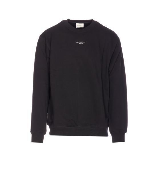 26SS 드롤드무슈 긴팔 티셔츠 SW148 CO127BL Black