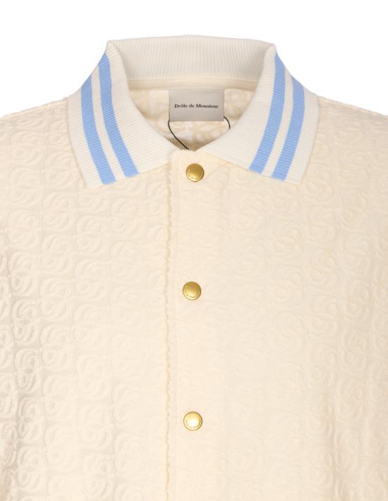 26SS 드롤드무슈 반팔 셔츠 SH221 CO201OW White - DROLE DE MONSIEUR