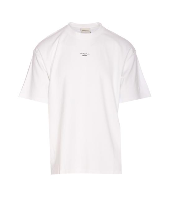 26SS 드롤드무슈 반팔 티셔츠 TS202 CO002OPW White