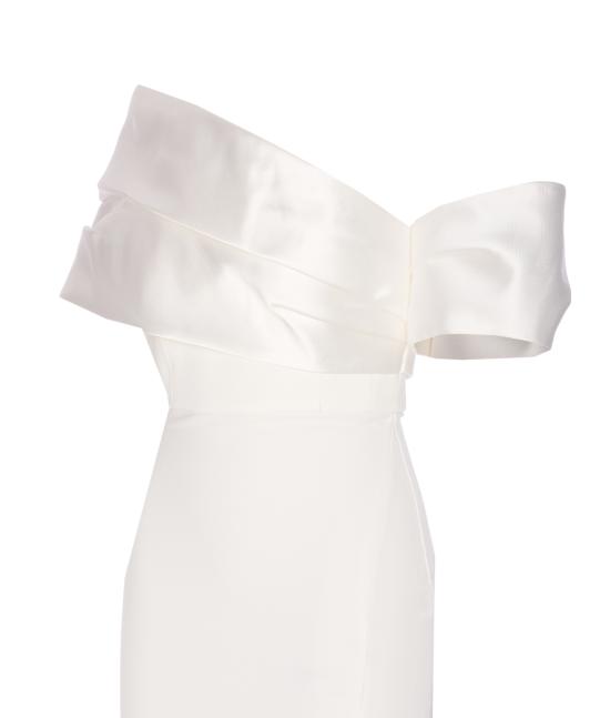 26SS 솔러스런던 미디 원피스 OS38019 CREAM White - SOLACE LONDON