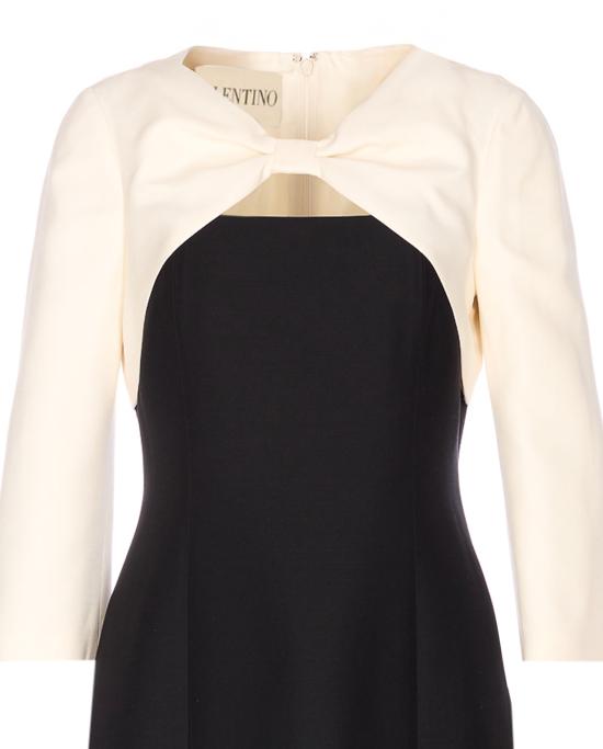 26SS 발렌티노 가라바니 미디 원피스 VAJR01CF 0NA Black - VALENTINO GARAVANI