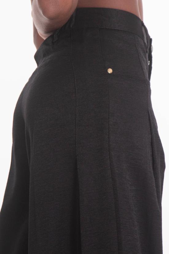 25FW 화이트샌드 스트레이트 팬츠 25WSD18 372 999 Black - WHITE SAND