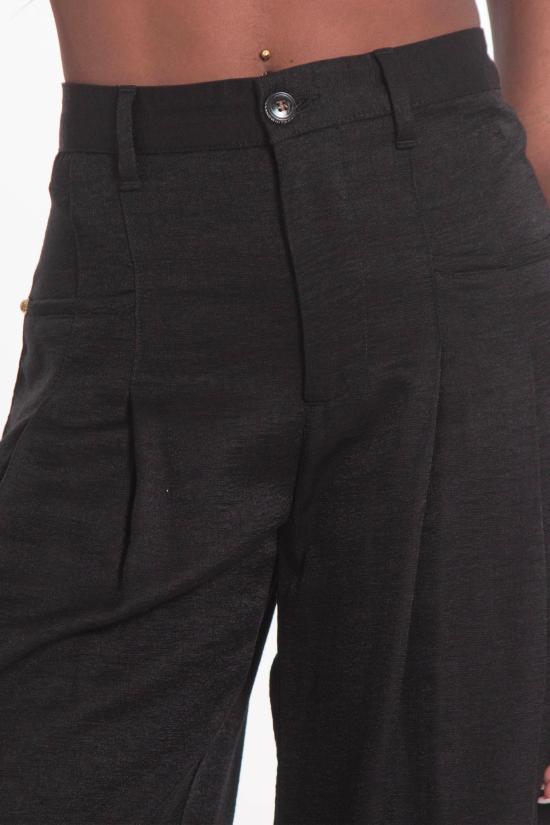 25FW 화이트샌드 스트레이트 팬츠 25WSD18 372 999 Black - WHITE SAND