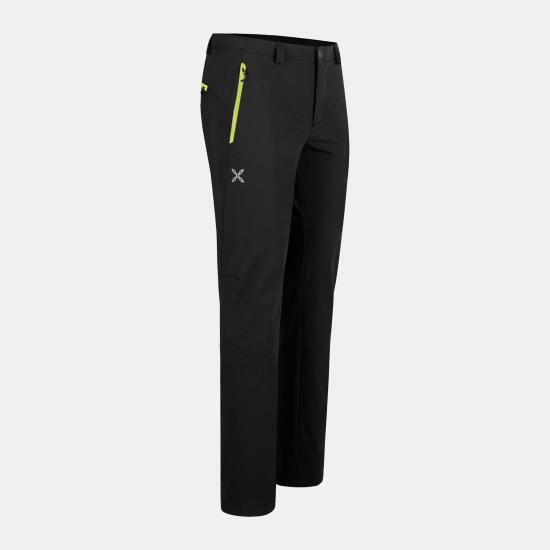 25FW 몬츄라 스트레이트 팬츠 MPLA93X90202 BLACK SUNNY LIME DOM