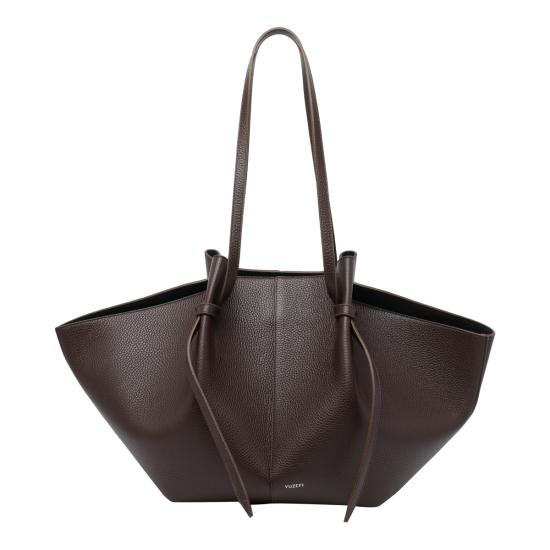 26SS 유제피 숄더백 LARGE MOCHI PEBBLE GRAIN LEATHERL038 Brown