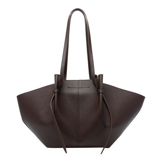 26SS 유제피 숄더백 LARGE MOCHI PEBBLE GRAIN LEATHERL038 Brown - YUZEFI