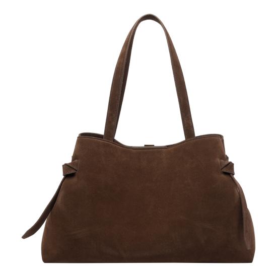 26SS 유제피 숄더백 GYOZA TOTE SUEDES004 Brown - YUZEFI