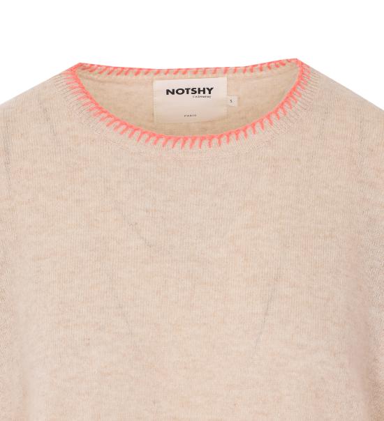 26SS 낫샤이 스웨터 NF1A002WSC010 BEIGE CHINE Beige - NOT SHY