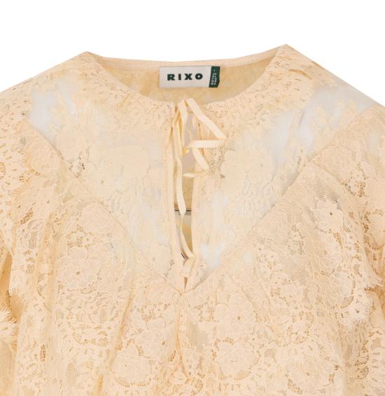 26SS 릭소 긴팔 티셔츠 05510 07347 Beige - RIXO