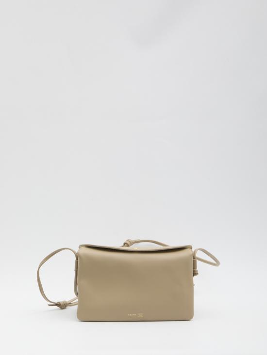 26SS 셀린느 트리오 플랩백 스무스 램스킨 10P862O86 BEIGE