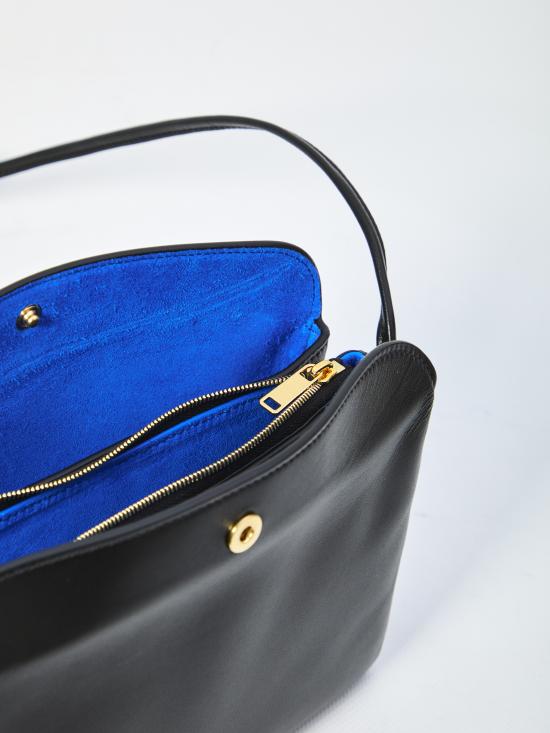 26SS 셀린느 트리오 플랩백 스무스 램스킨 10P862O86 BLACK - CELINE