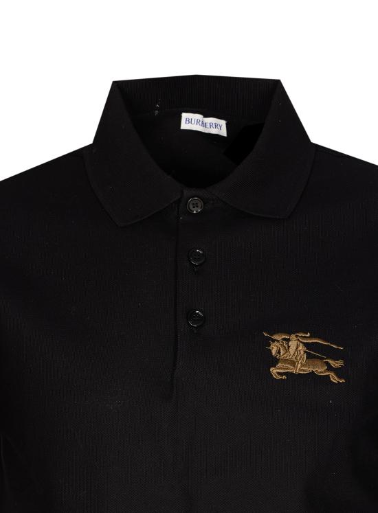 26SS 버버리 폴로 티셔츠 8119008 A1189 Black - BURBERRY
