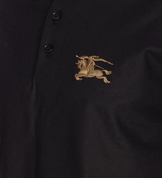 26SS 버버리 폴로 티셔츠 8119008 A1189 Black - BURBERRY