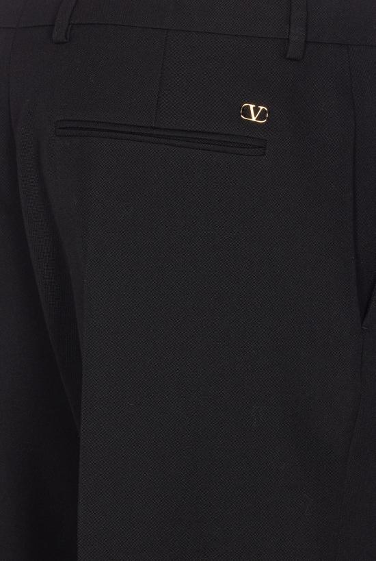 26SS 발렌티노 가라바니 스트레이트 팬츠 RBN85AK8 0NO Black - VALENTINO GARAVANI