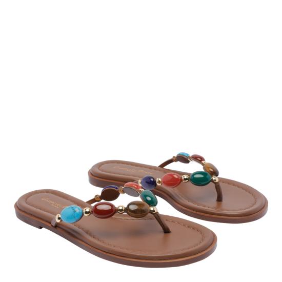 26SS 지안비토로시 샌들 G15240 05CUO XCNTECU Brown - GIANVITO ROSSI