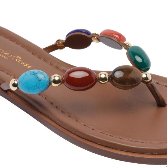 26SS 지안비토로시 샌들 G15240 05CUO XCNTECU Brown - GIANVITO ROSSI