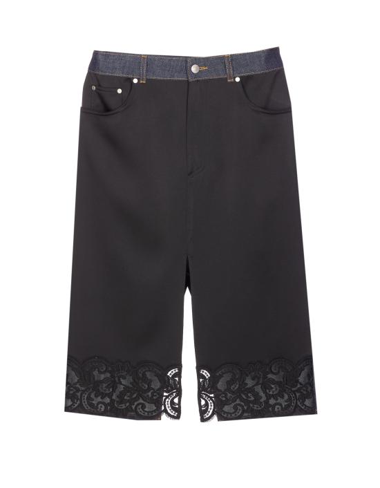 26SS 스텔라 맥카트니 미디 스커트 6D0443 3SQH454083 Blue