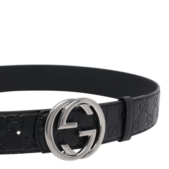 26SS 구찌 가죽 벨트 849862 AAFDV1000 Black - GUCCI