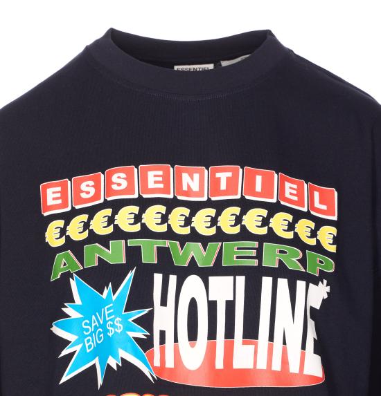 26SS 에센셜앤트워프 반팔 티셔츠 JOGGAN J1DN Blue - ESSENTIEL ANTWERP