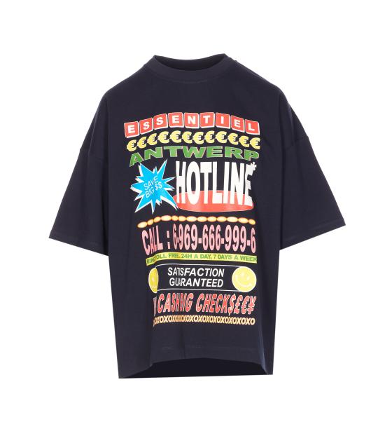 26SS 에센셜앤트워프 반팔 티셔츠 JOGGAN J1DN Blue