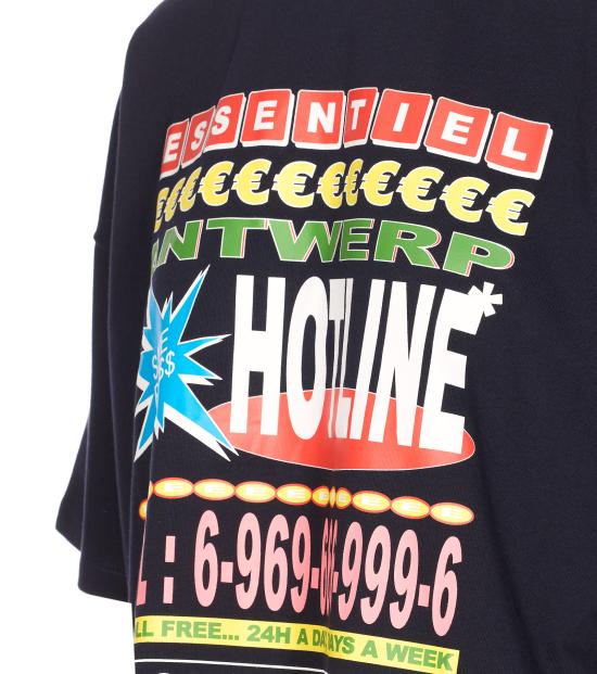 26SS 에센셜앤트워프 반팔 티셔츠 JOGGAN J1DN Blue - ESSENTIEL ANTWERP