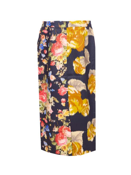 26SS 에센셜앤트워프 미디 스커트 JONSEA J1OW MultiColour - ESSENTIEL ANTWERP