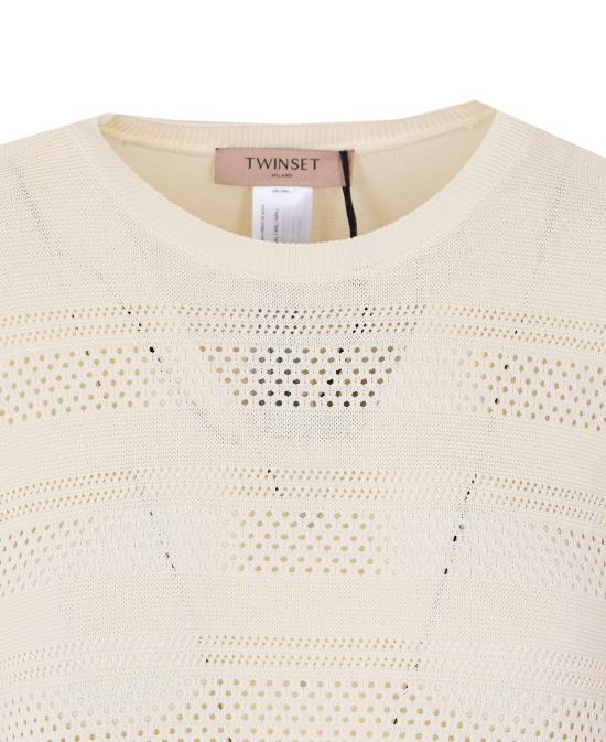 26SS 트윈셋 미디 원피스 261TP3081 00059 White - TWINSET