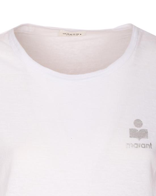 26SS 이자벨마랑에뚜왈 반팔 티셔츠 TS0315FB A1N10E20WH White - ISABEL MARANT ETOILE