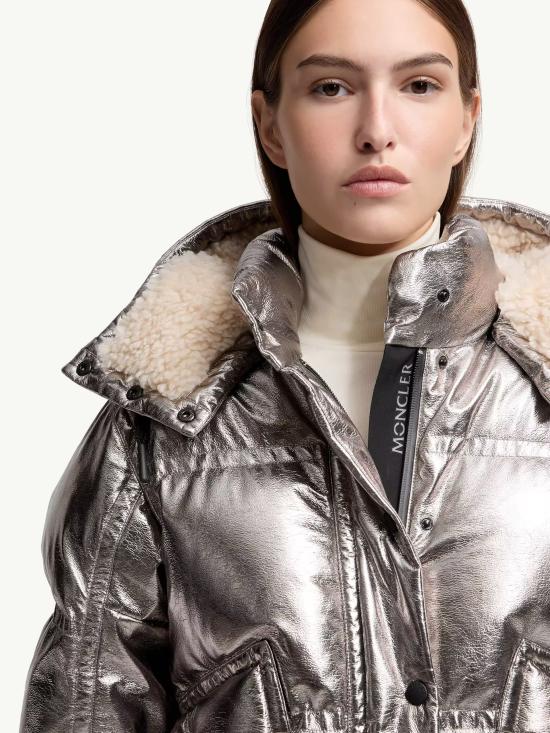 25FW 몽클레어 숏패딩 K20981A00011596U2 M90 Silver - MONCLER