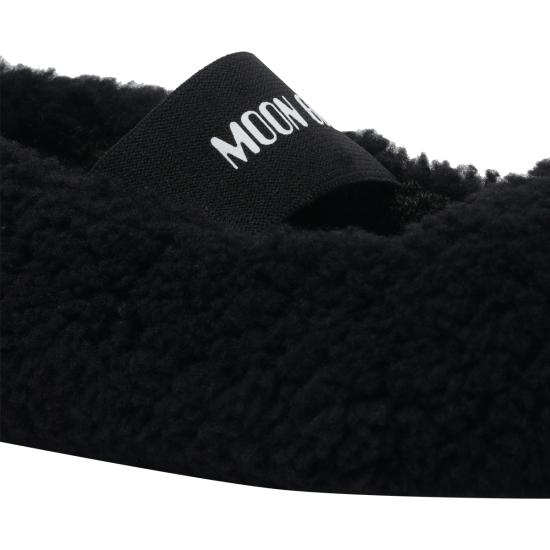 26SS 문부츠 플랫 슈즈 2400010 N001 Black - MOON BOOT