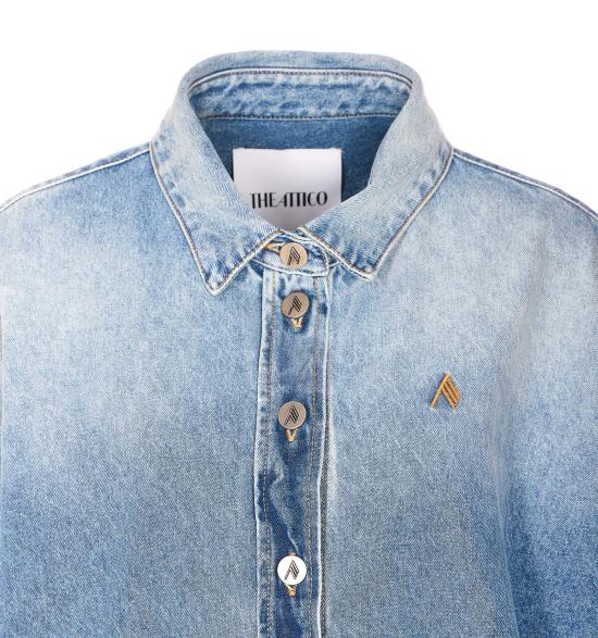 26SS 디 아티코 셔츠 260WCB00068 DDD116AA024 Blue - THE ATTICO